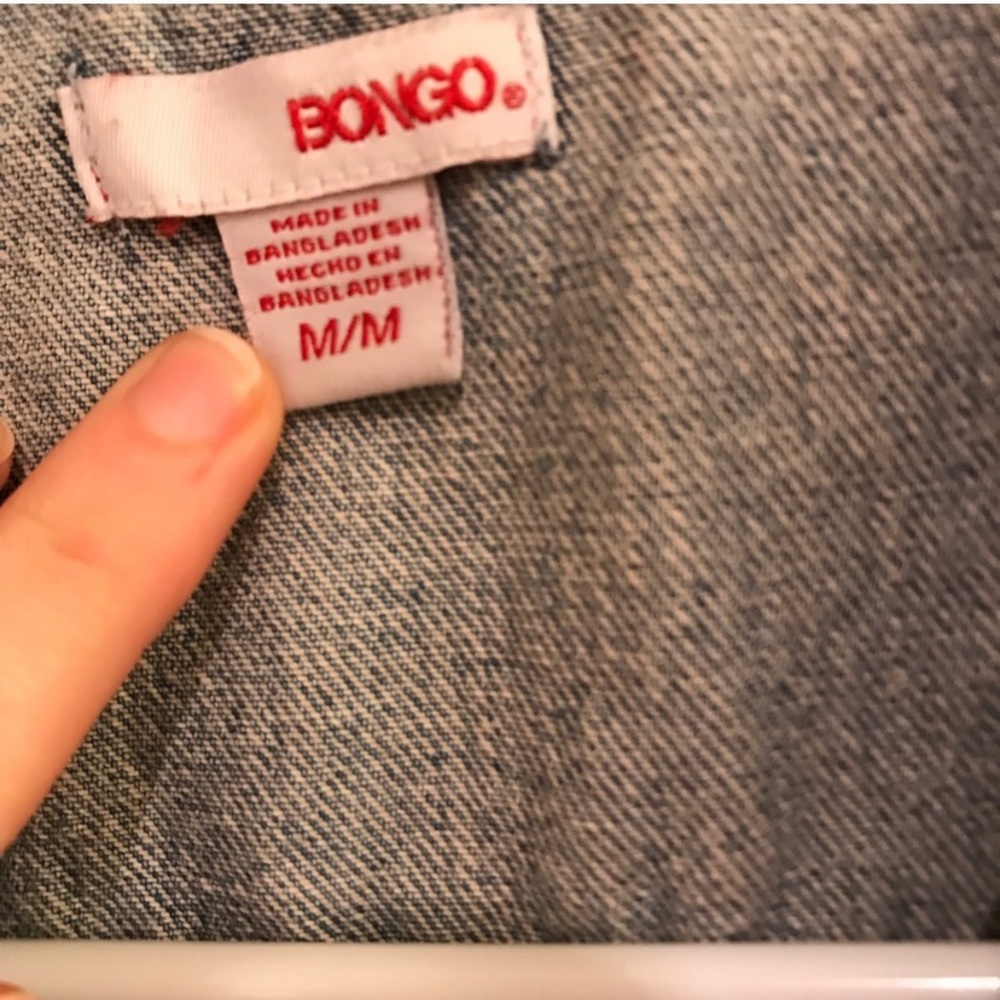 Denim Vest—BONGO - Picture 3 of 4